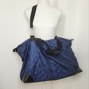 Travel Weekender Duffle Gym Bag Dark Blue